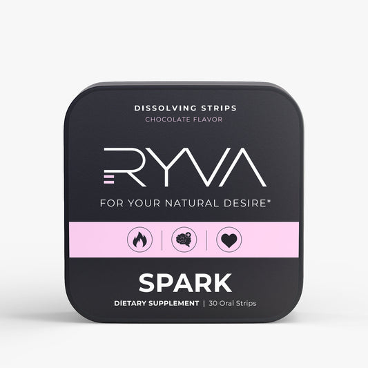 Ryva Spark dietary supplement packaging on a white background